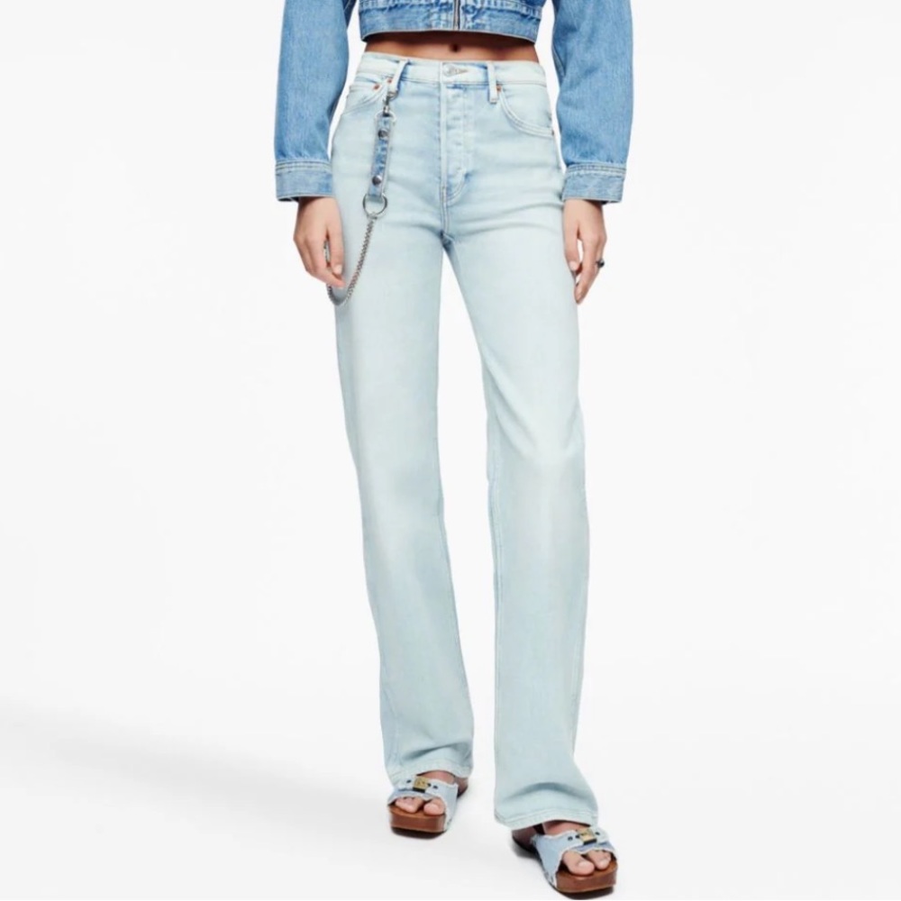 Re/done High Rise Loose Jeans